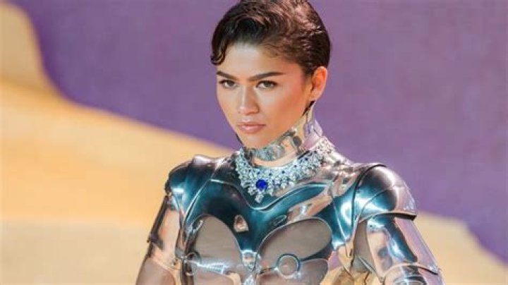 Zendaya stuns at 'Dune: Part Two' world premiere in vintage silver cyborg suit by Mugler